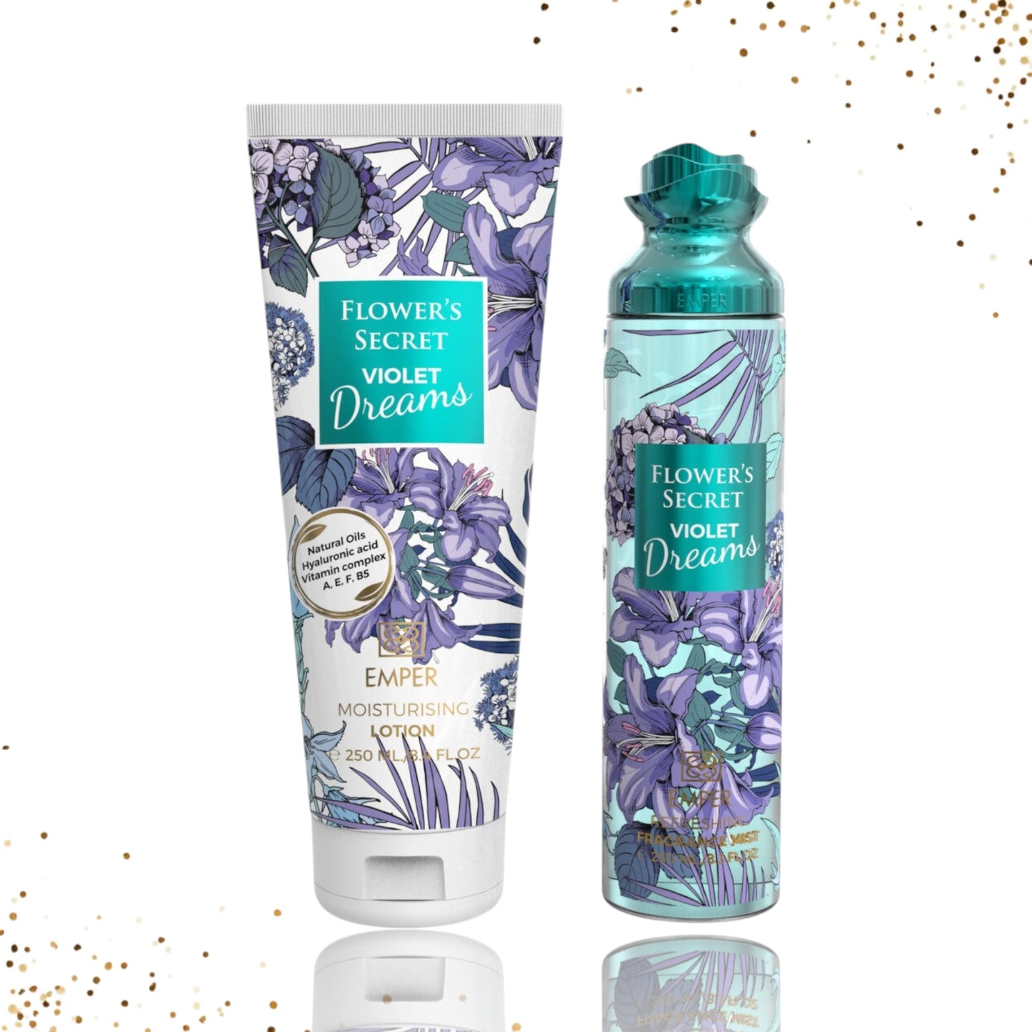 Gift Set Flower's Secret Violet Dreams by Emper 2 Pcs