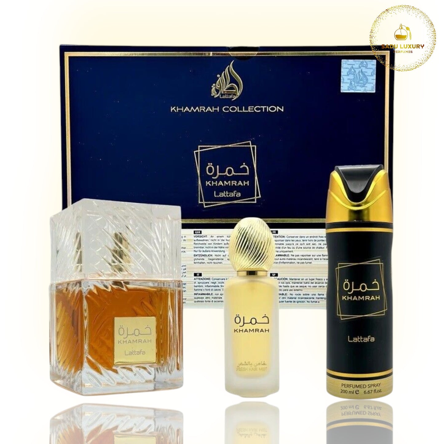 Gift Set Khamrah by Lattafa EDP