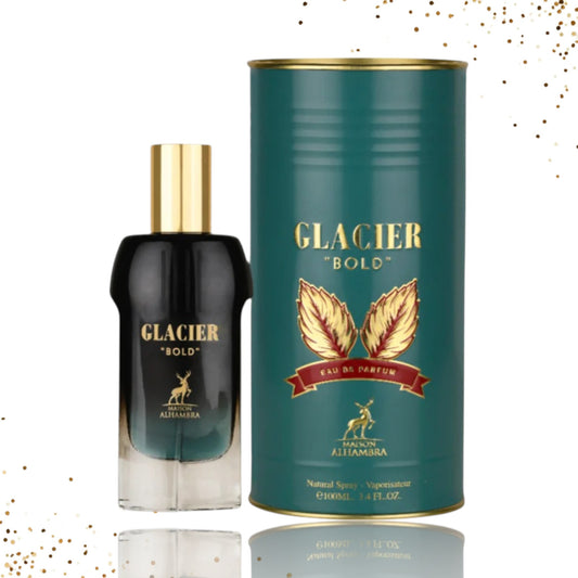 Glacier Bold by Maison Alhambra EDP Spray for Men 3.4oz