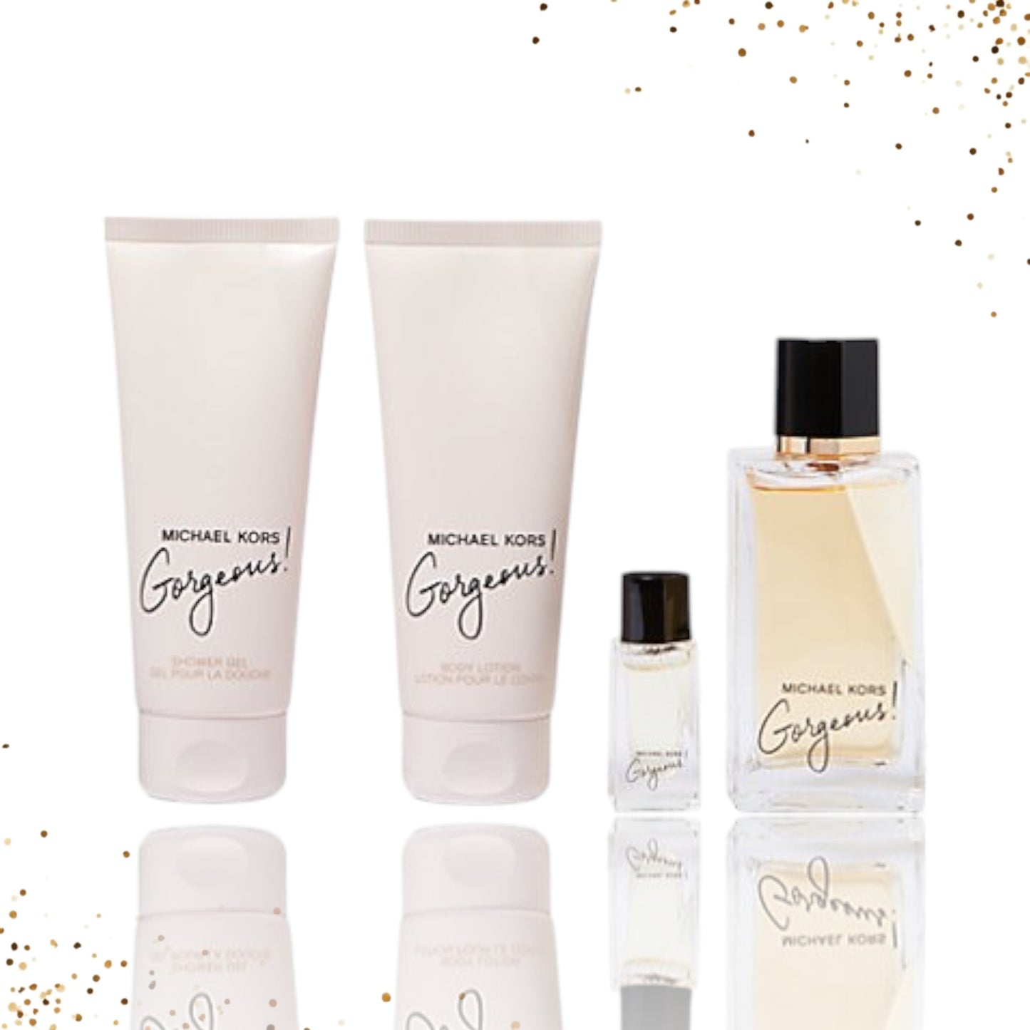 Gorgeous By Michael Kors Gift Set 4 Pcs EDP