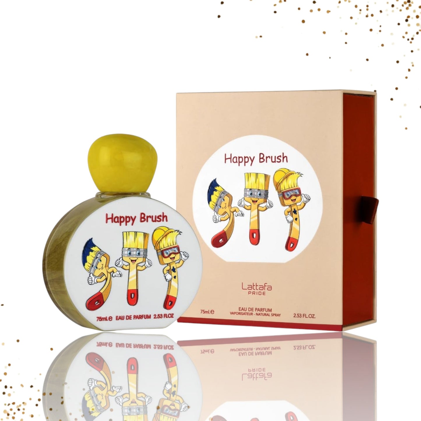 Happy Brush By Lattafa Pride For Kids 2.53 Oz Eau De Parfum