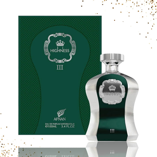 Highness III Green By Afnan 3.4 Oz EDP