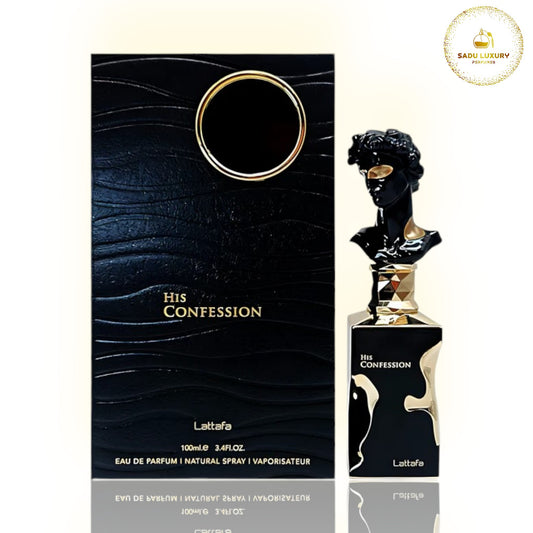 His Confession by Lattafa EDP 3.4 oz