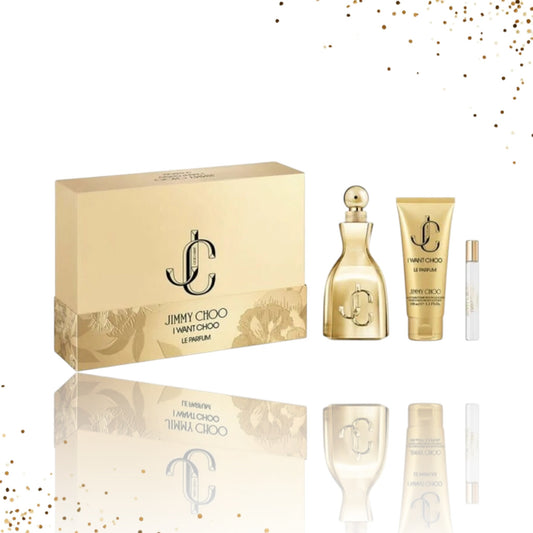 I Want Choo Le Parfum by Jimmy Choo Gift Set 3 Pcs