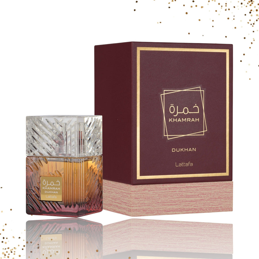 Khamrah Dukhan by Lattafa 3.4 oz
