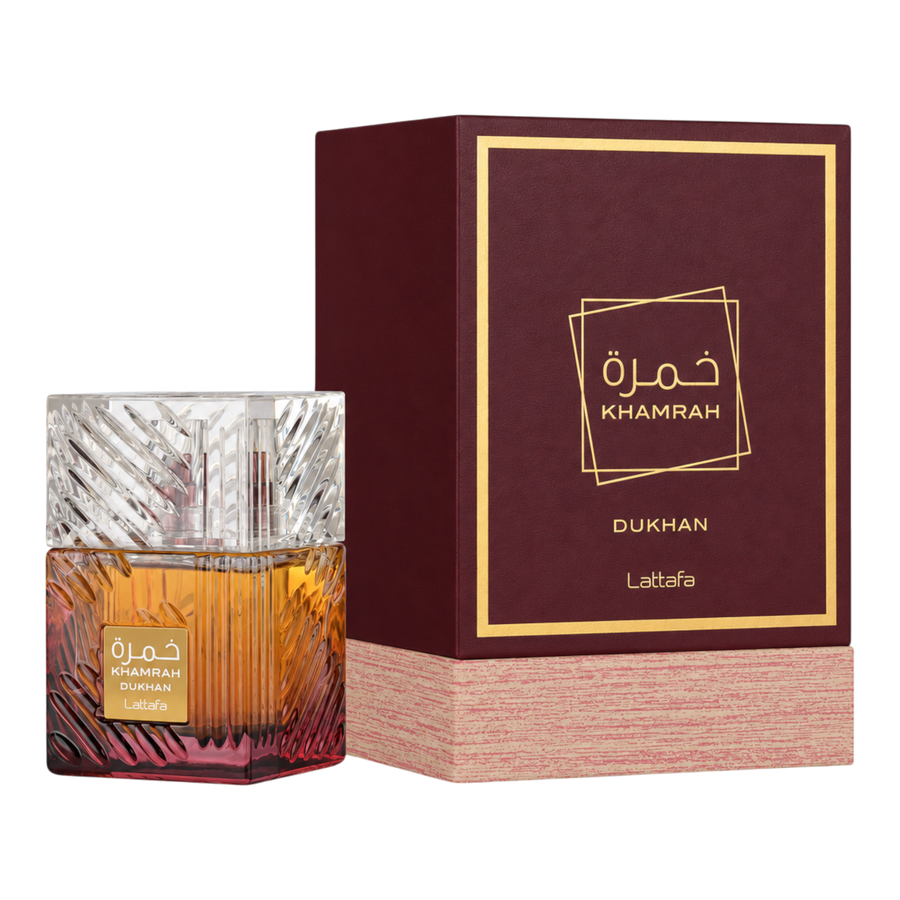 Khamrah Dukhan by Lattafa 3.4 oz