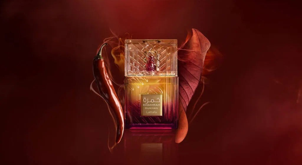 Khamrah Dukhan by Lattafa 3.4 oz Eau de Parfum