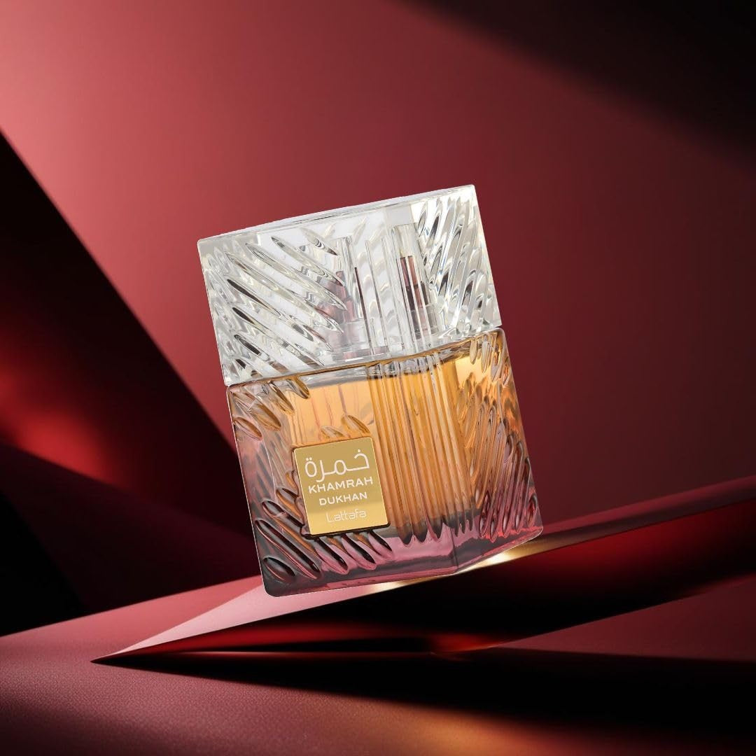 Khamrah Dukhan by Lattafa 3.4 oz Eau de Parfum