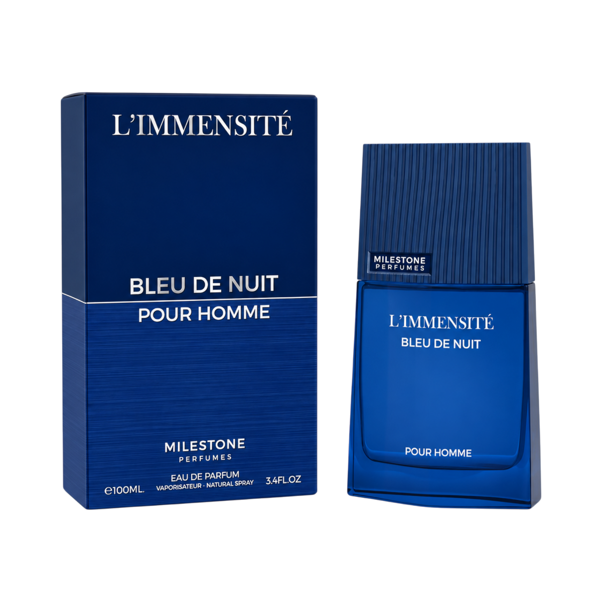 L'Immensite Bleu De Nuit Pour Homme By Milestone