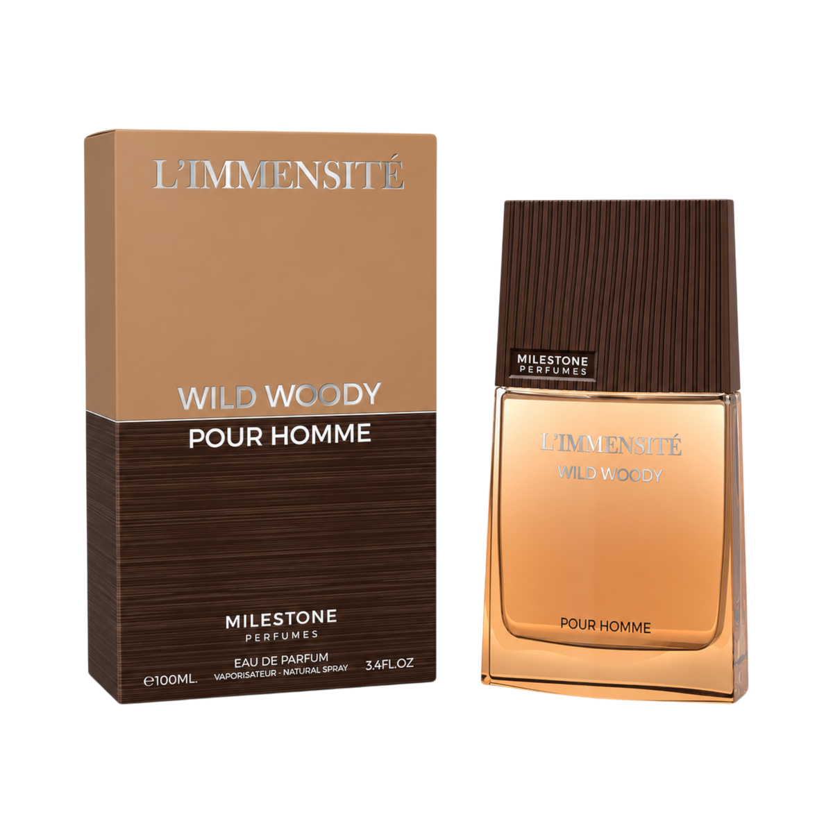 L'Immensite Wild Woody Pour Homme By Milestone