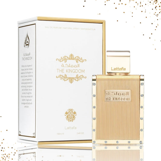 The Kingdom By Lattafa For Men 3.4 Oz EDP
