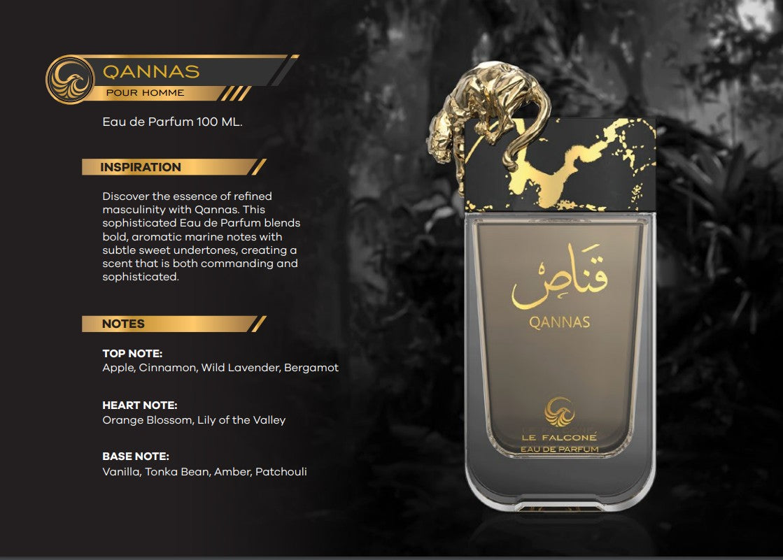 Le Falcone Qannas 3.0 Oz Eau De Parfum