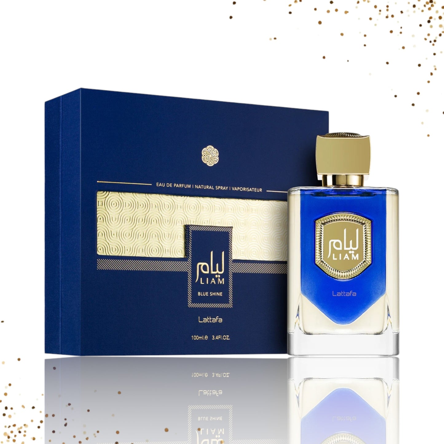 Liam Blue Shine By Lattafa 3.4 Oz