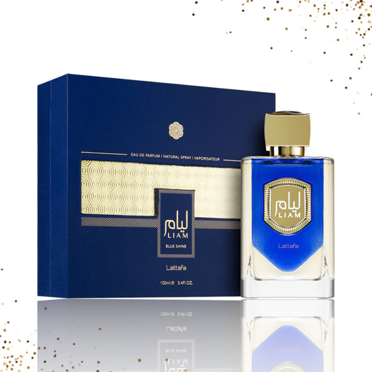 Liam Blue Shine By Lattafa 3.4 Oz