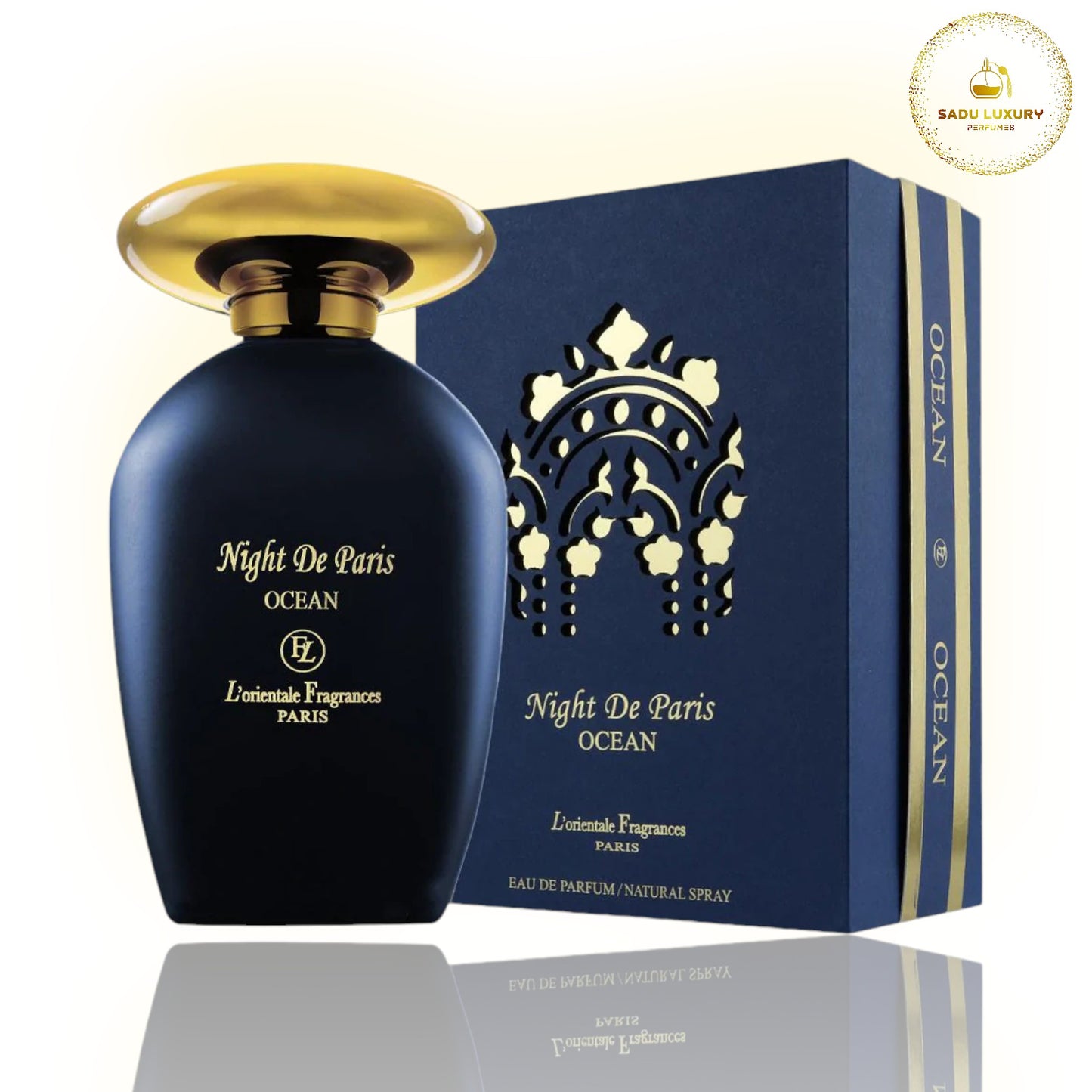 Night De Paris Ocean by L'Orientale Fragrances Eau De Parfum 3.3 Oz