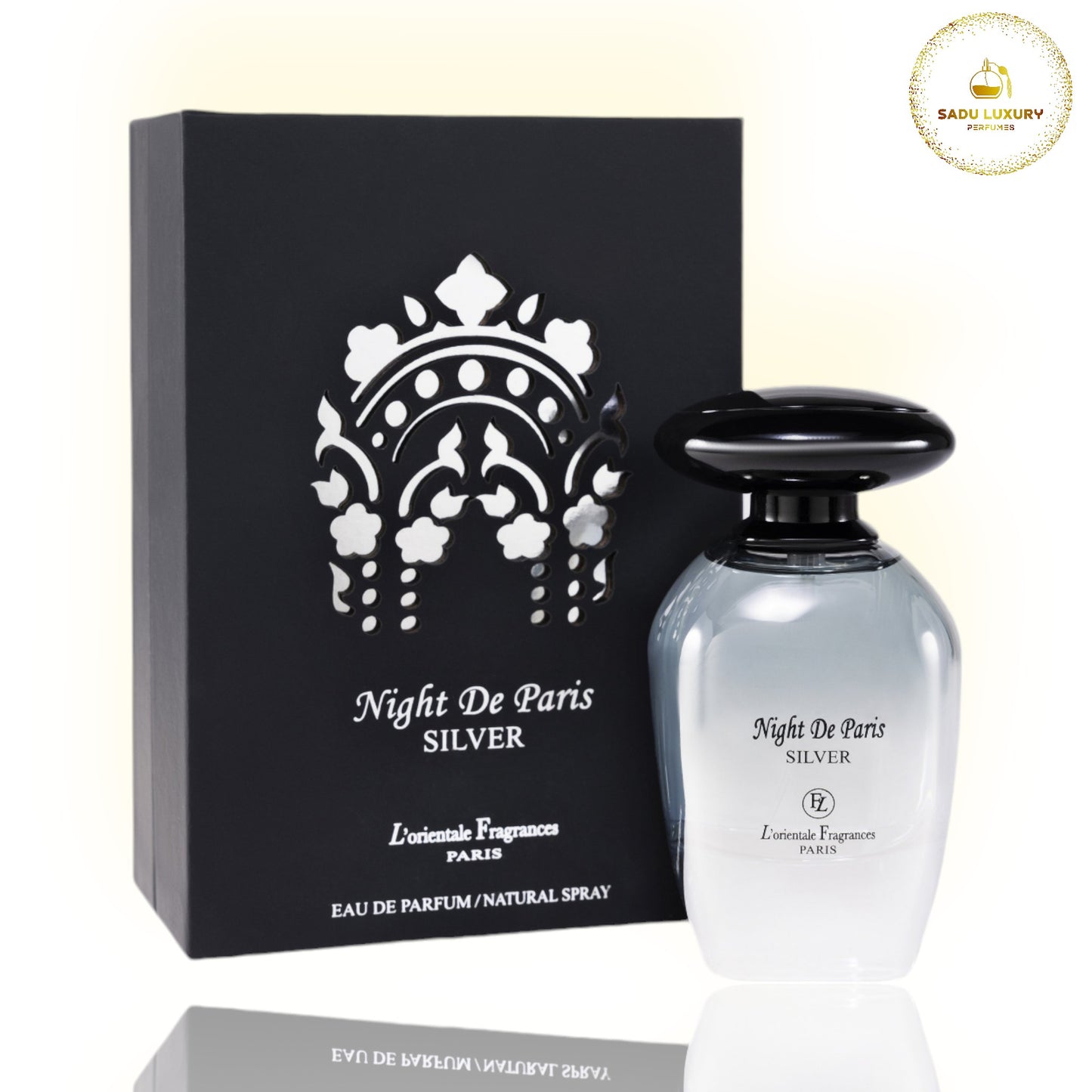 Night De Paris Silver By L'orientale Fragrances Eau De Parfum 3.3 Oz