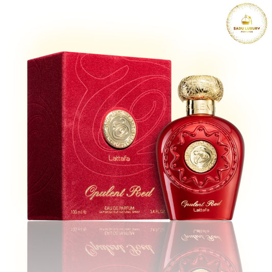 Opulent Red By Lattafa Eau De Parfum 3.4 Oz