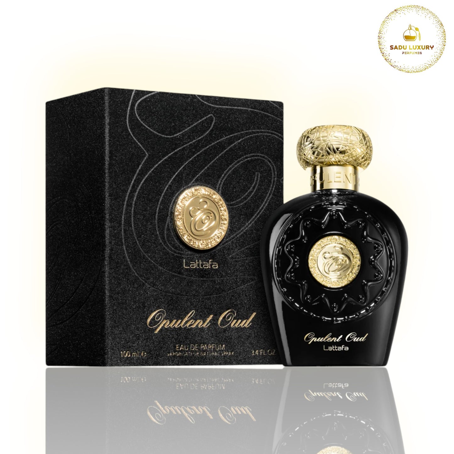 Opulent Oud by Lattafa Eau de Parfum 3.4 Oz