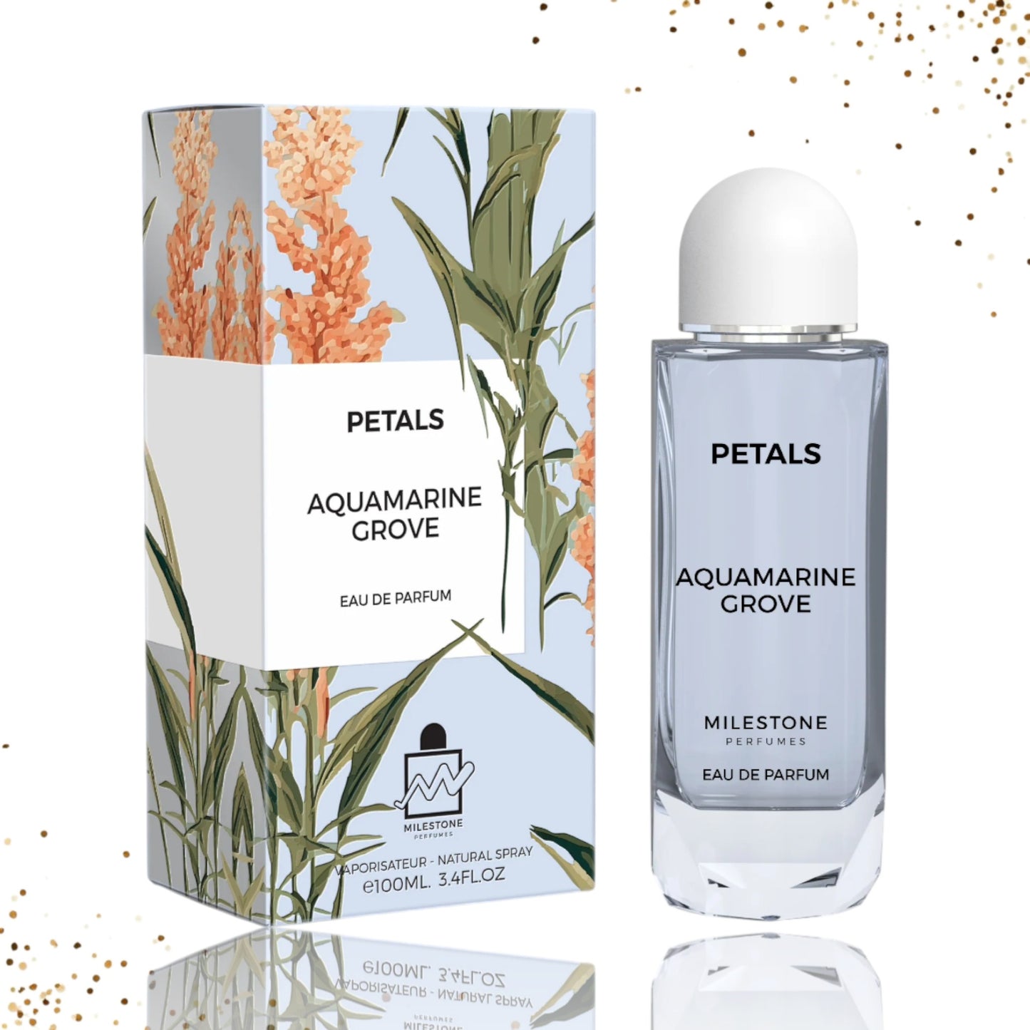 Petals Aquamarine Grove by Milestone EDP 3.4 Oz