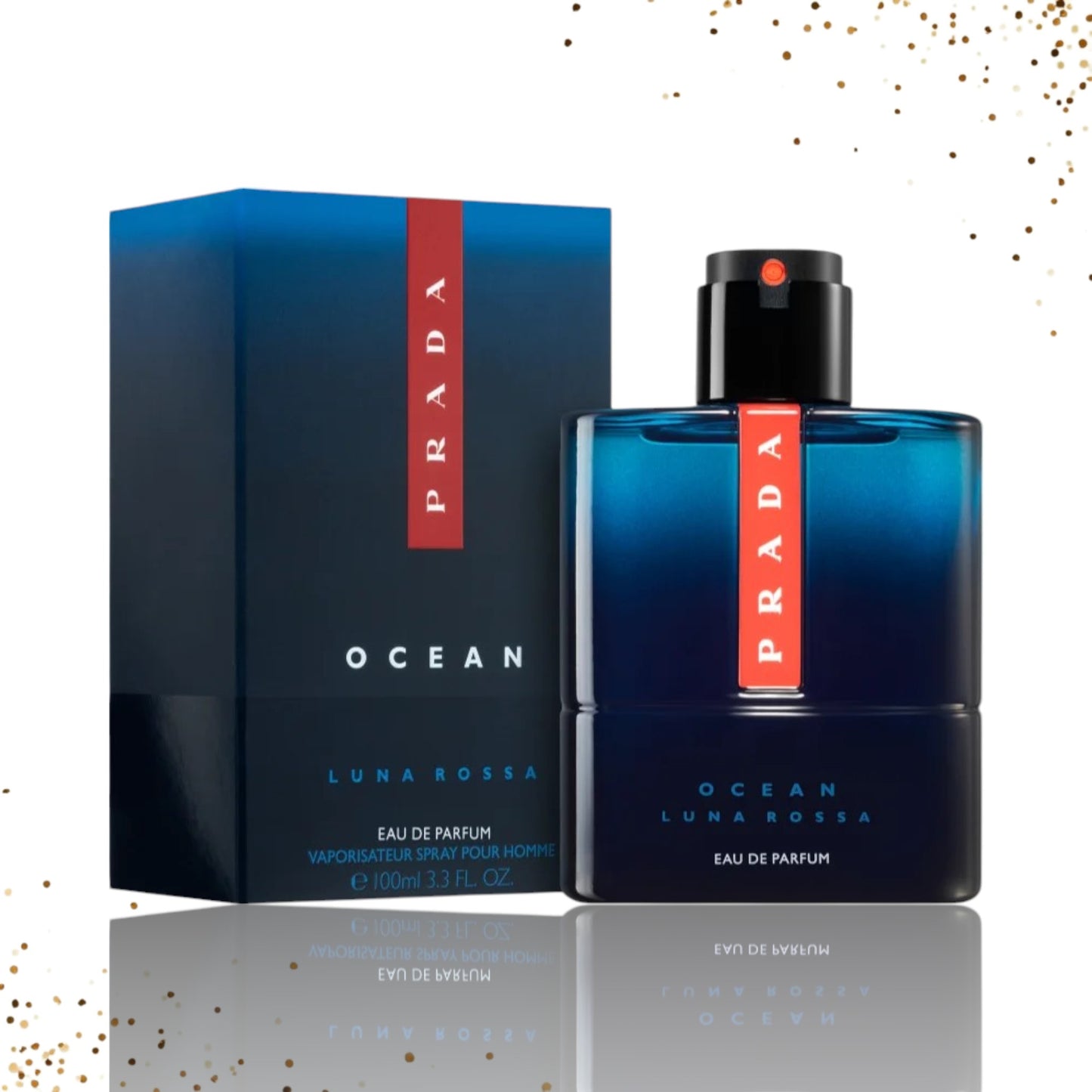 Prada Luna Rossa Ocean Eau De Parfum 3.3 Oz