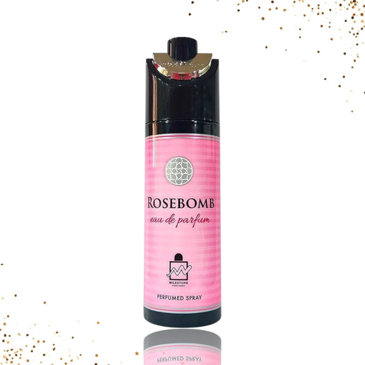 Rosebomb Body Spray By Milestone 200 Ml