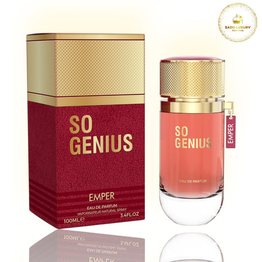 SO Genius by Emper Eau de Parfum  3.4 Oz