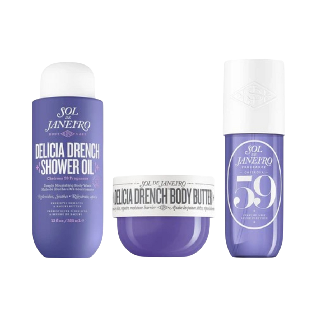 Sol De Janeiro Cheirosa 59 Gift Set 3 Pcs