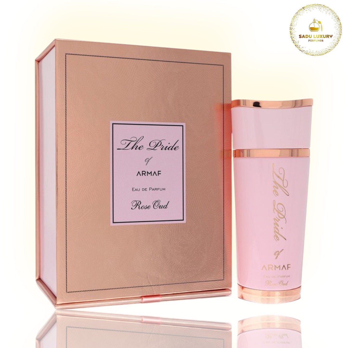 The Pride of Armaf Rose Oud by Armaf 3.4Oz Eau de Parfum