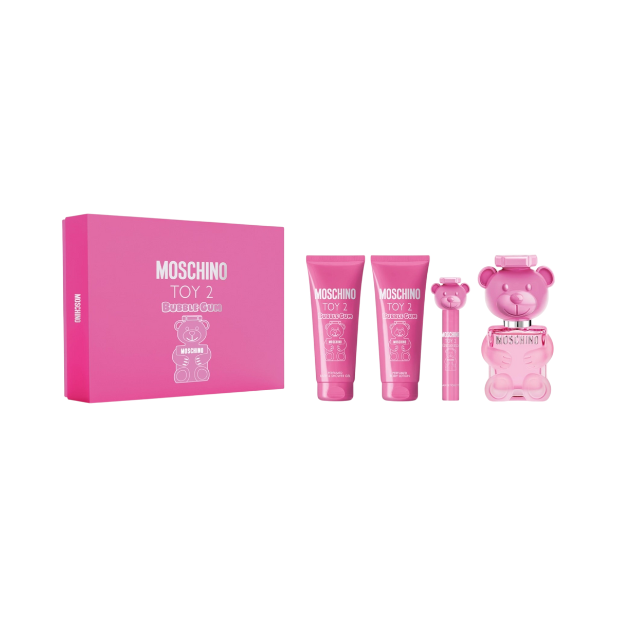 Toy 2 Bubble Gum by Moschino Gift Set 4 Pcs