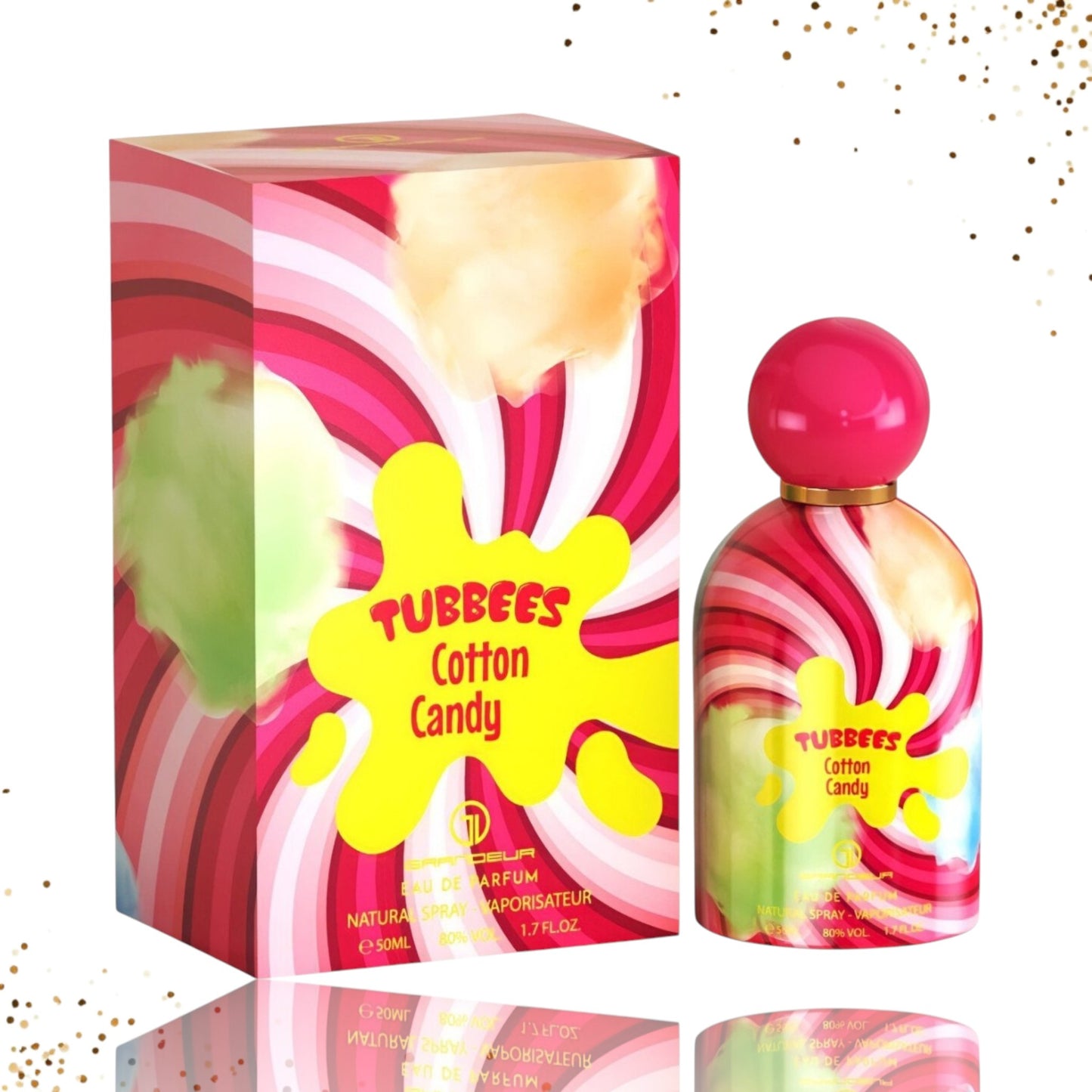 Tubbees Cotton Candy by Grandeur 1.7 Oz Edp