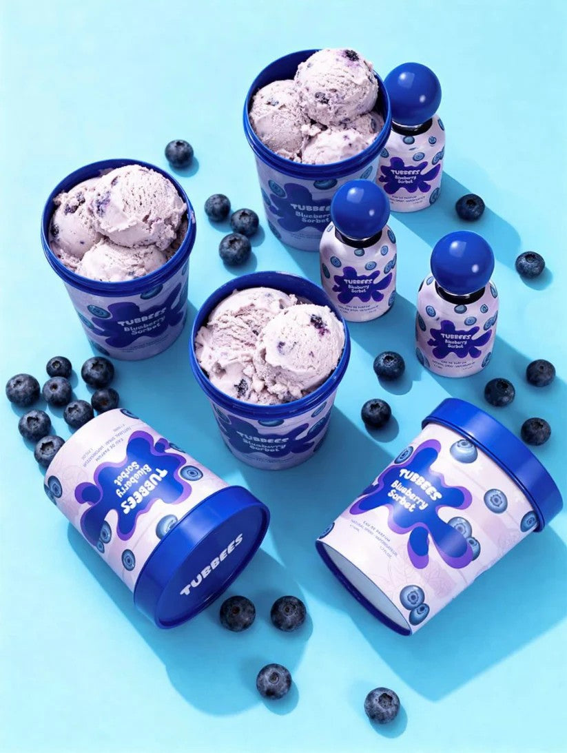 Tubbees Blueberry Sorbet By Grandeur