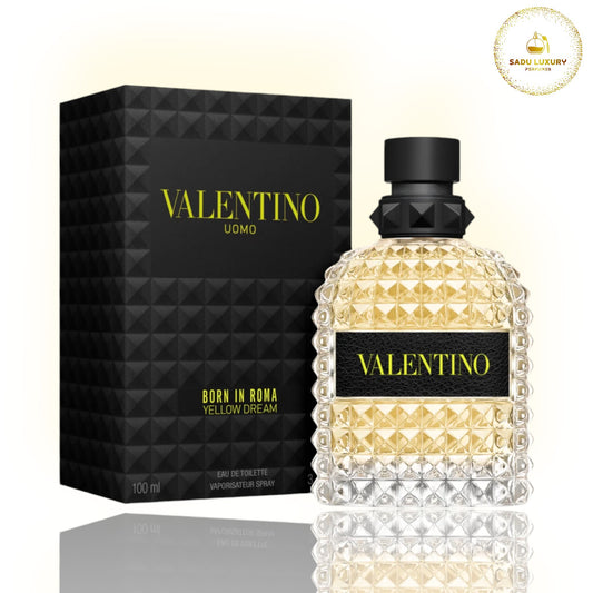 VALENTINO Uomo Born in Roma Yellow Dream EDT 3.4 Oz