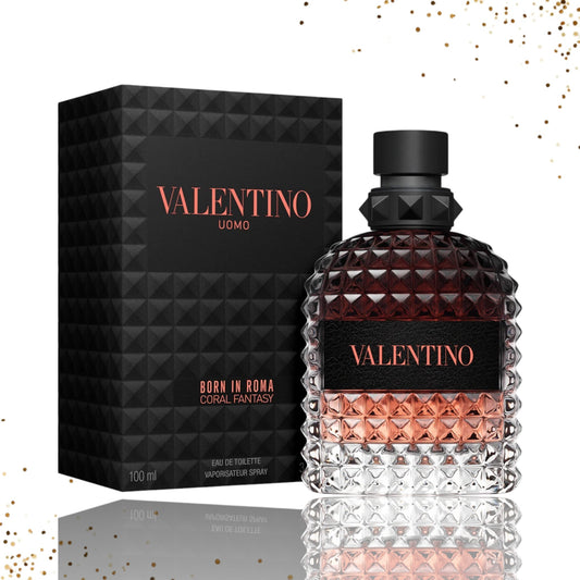 Uomo Born In Roma Coral Fantasy By Valentino 3.4 Oz EDT