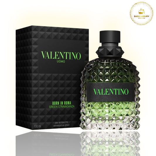 Valentino Uomo Born In Roma Green Stravaganza 3.4 Oz EDT