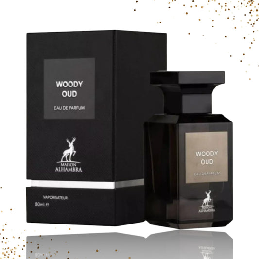 Woody Oud For Men EDP 80ML 2.7Oz By Maison Alhambra
