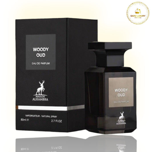 Woody Oud For Men EDP 80ML 2.7Oz By Maison Alhambra