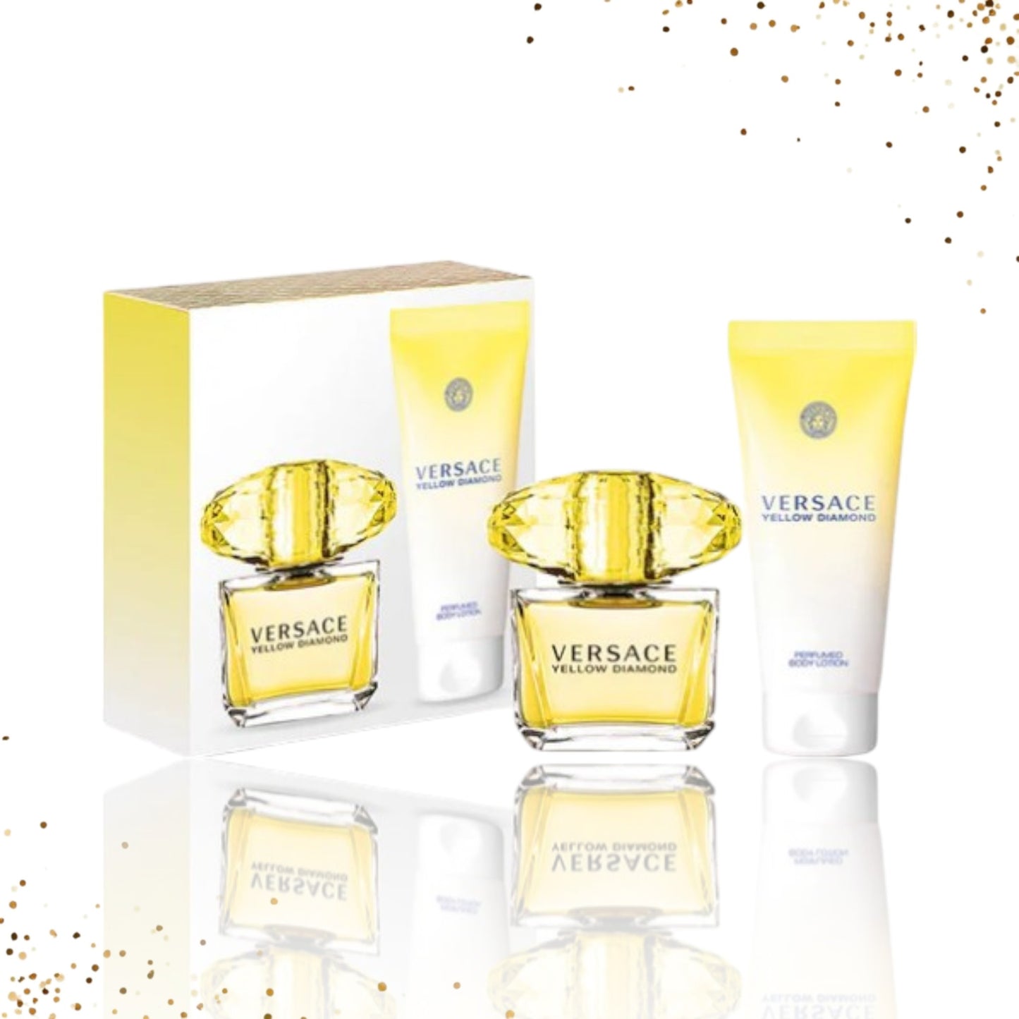 Yellow Diamond By Versace Set Travel 3.0 Oz EDT