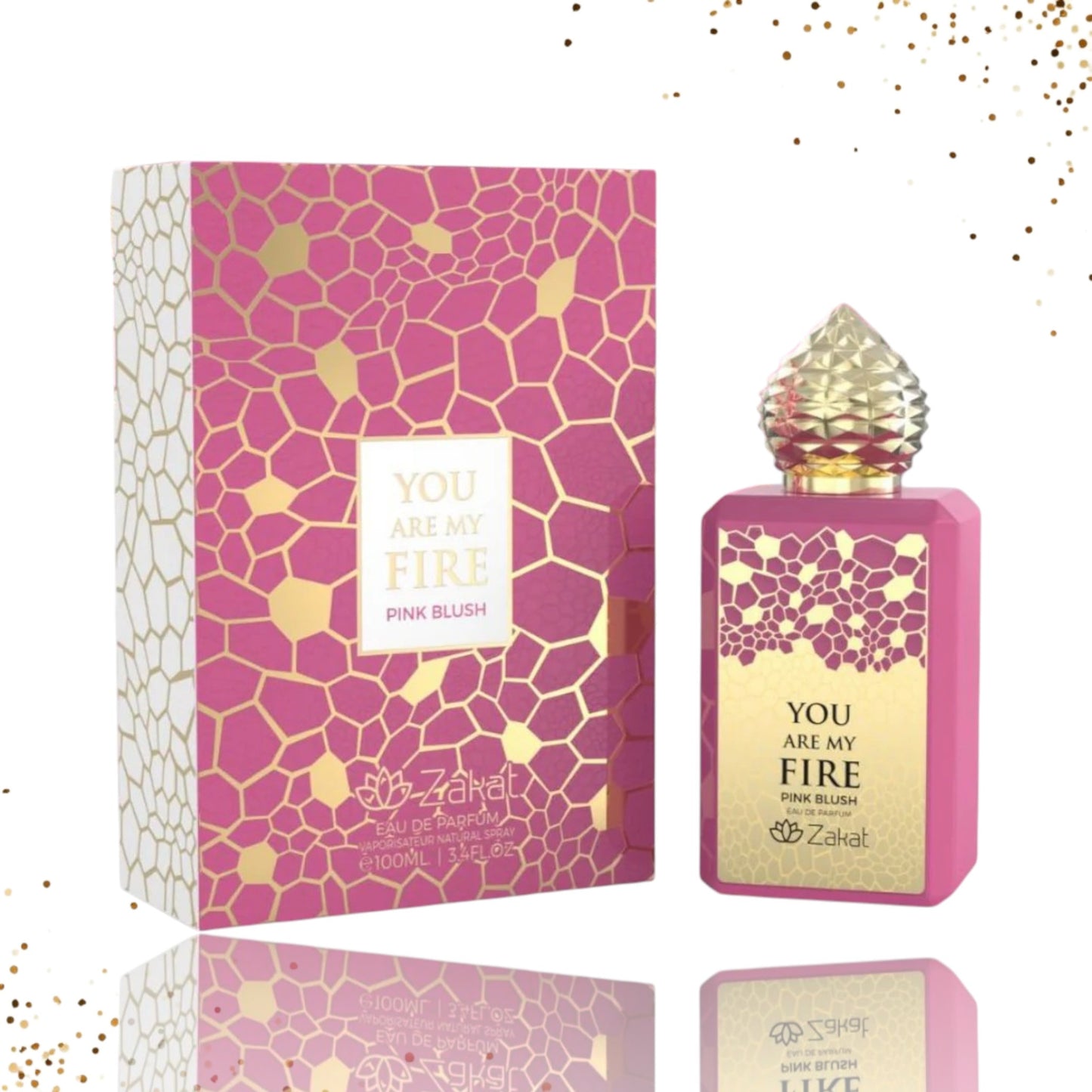 You Are My Fire Pink Blush By Zakat