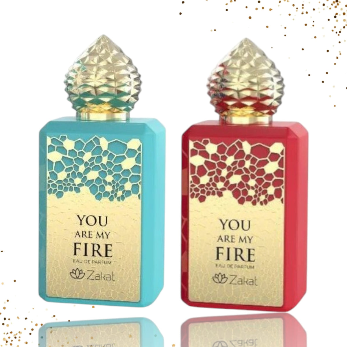 You Are My Fire Combo By Zakat 2 Pcs 3.4 Oz EDP
