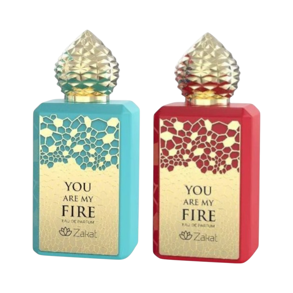 You Are My Fire Combo By Zakat 2 Pcs 3.4 Oz EDP
