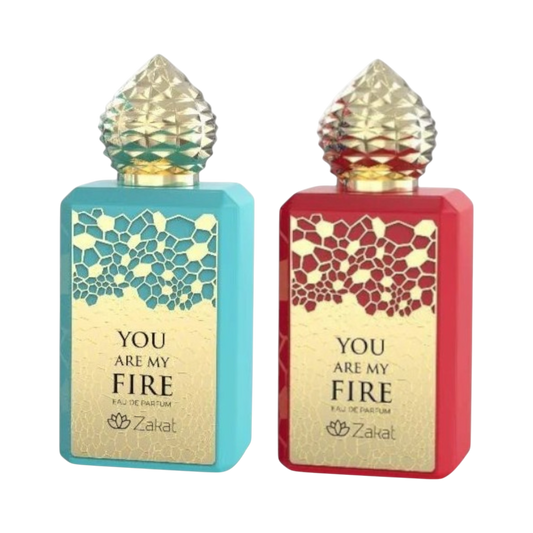 You Are My Fire Combo By Zakat 2 Pcs 3.4 Oz EDP