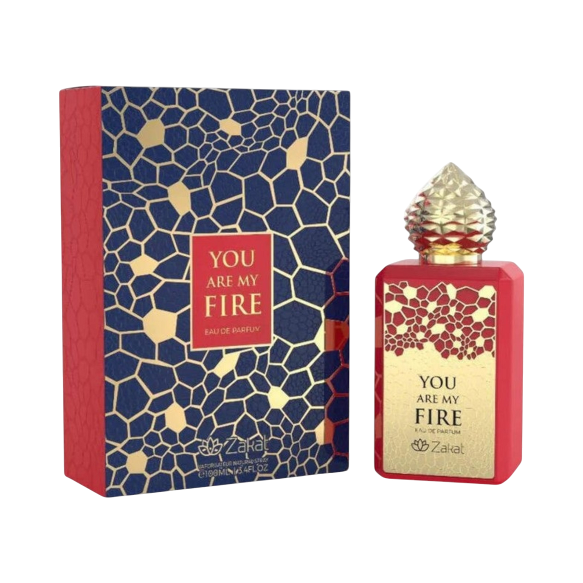 You Are My Fire Rouge By Zakat 3.4 Oz Eau De Parfum