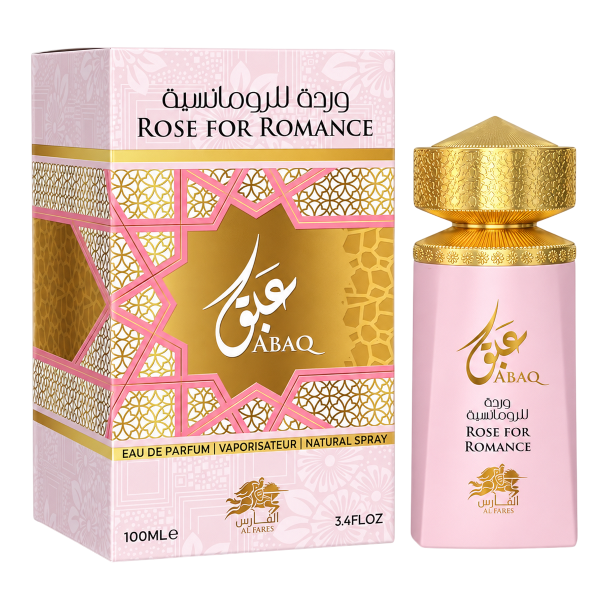 Abaq Rose for Romance By Emper 3.4 Oz EDP