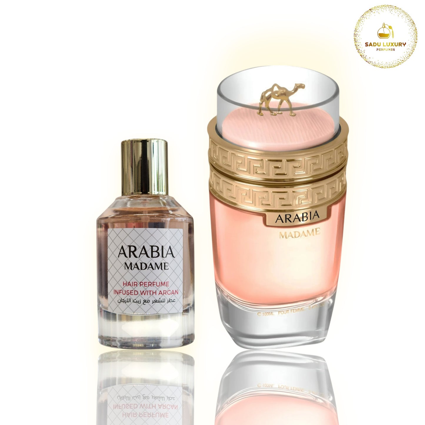 Arabia Madame Edp & Arabia Hair Mist With Argan Combo 2 Pcs