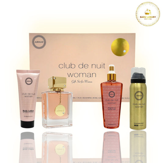 Armaf Club de Nuit Woman Set 4 Pcs 3.4 oz