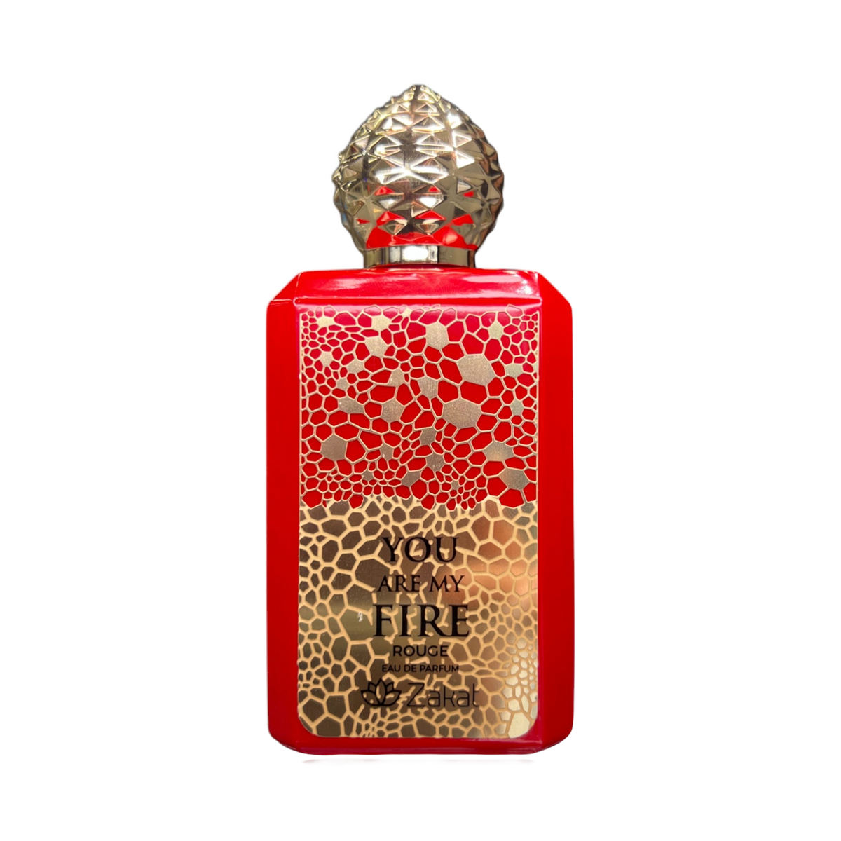 You Are My Fire Rouge By Zakat 3.4 Oz Eau De Parfum bottle