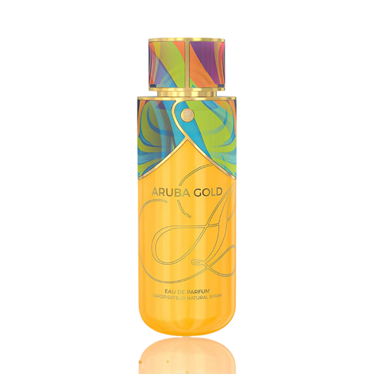 Aruba Gold by Emper 3.4 Fl Oz Eau de Parfum bottle