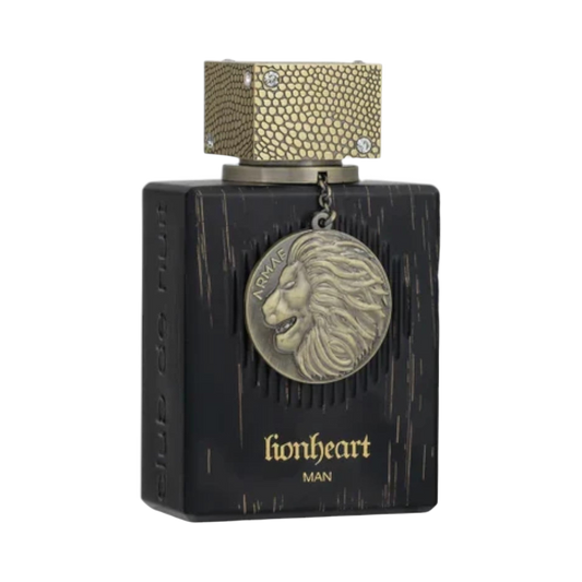 Club De Nuit Lion Heart Man by Armaf 3.4 Oz EDP bottle