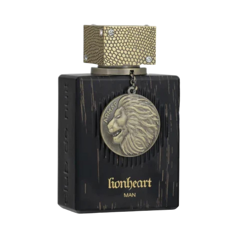 Club De Nuit Lion Heart Man by Armaf 3.4 Oz EDP bottle
