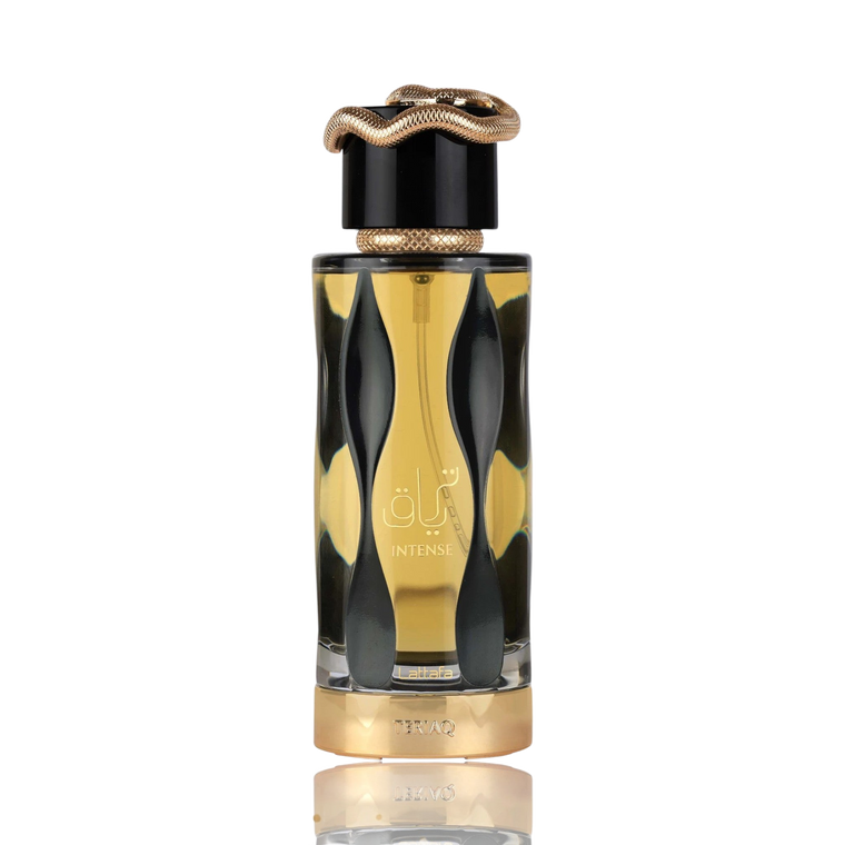 Teriaq Intense By Lattafa 3.4 Oz EDP bottle